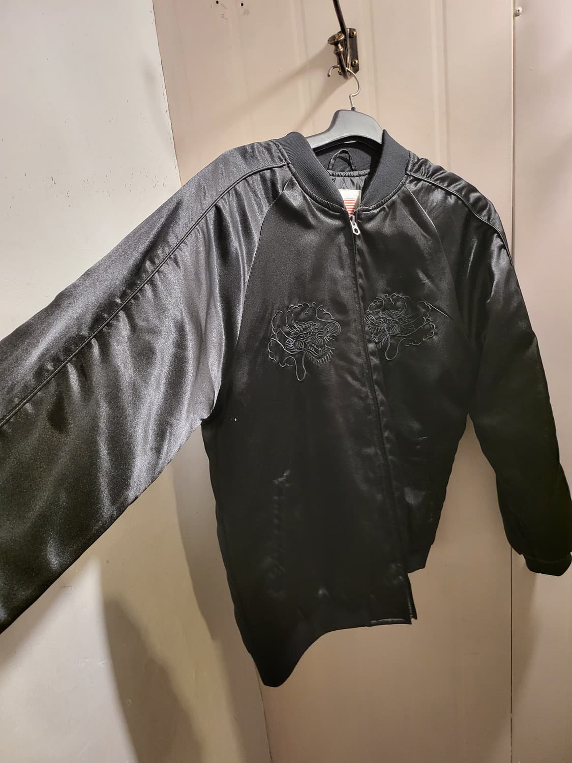 [M]HUF x thrasher 스카쟌 봄버 자켓 상품이미지4