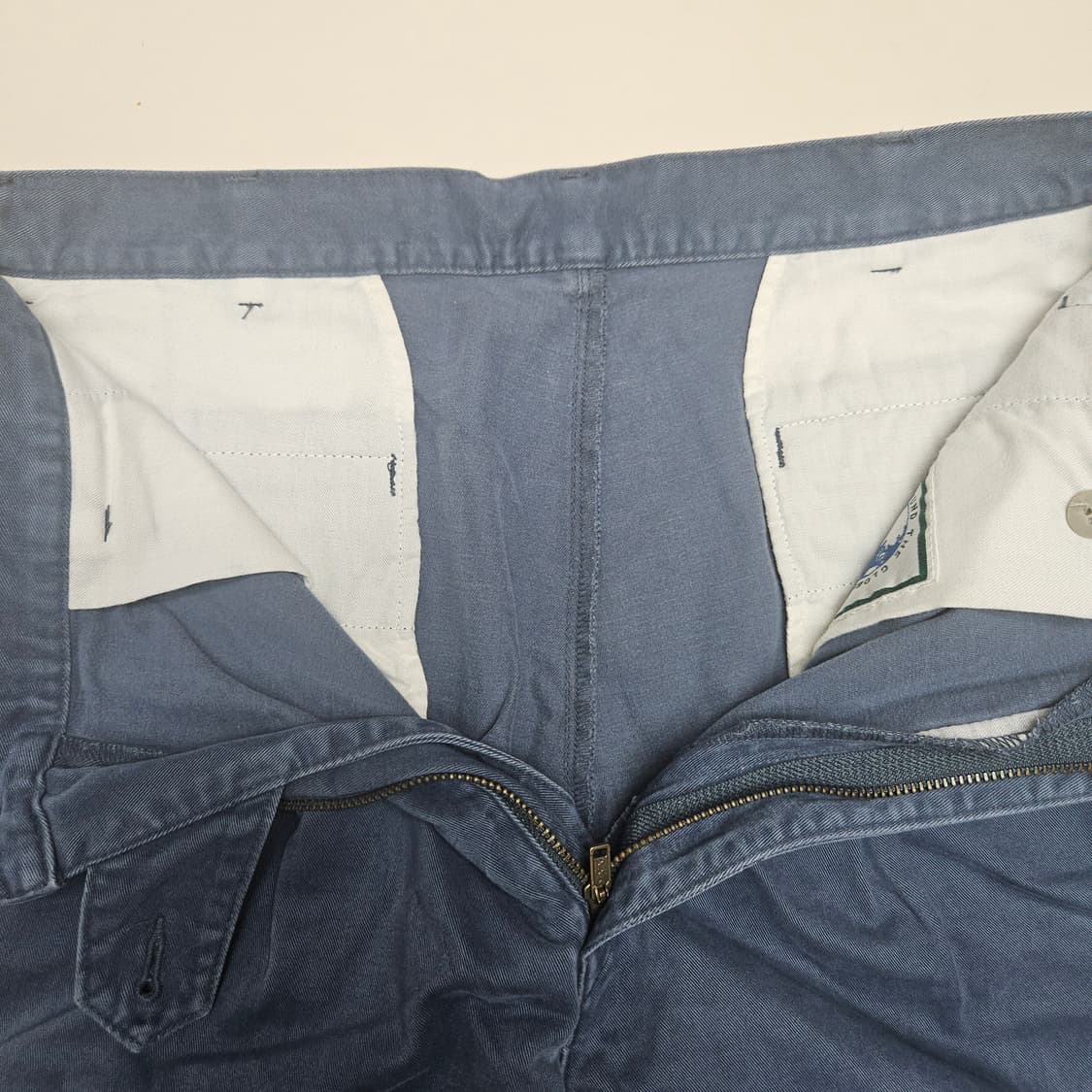 [무료배송, 새제품] 나이젤카본 투턱 코튼 팬츠 / 네이비 /L사이즈 상품이미지3