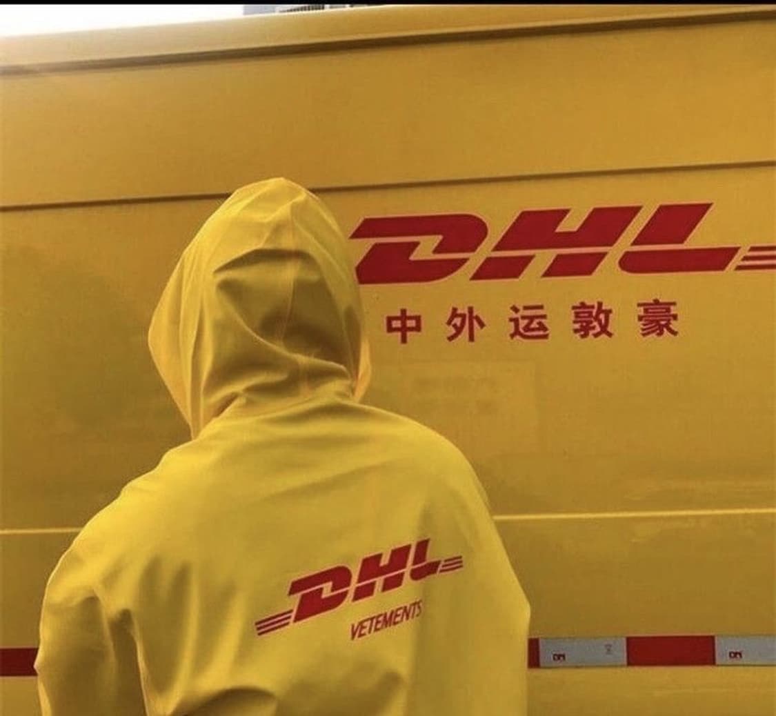 베트멍 X DHL 홍콩 리미티드 에디션 2018 레인코트 상품이미지9