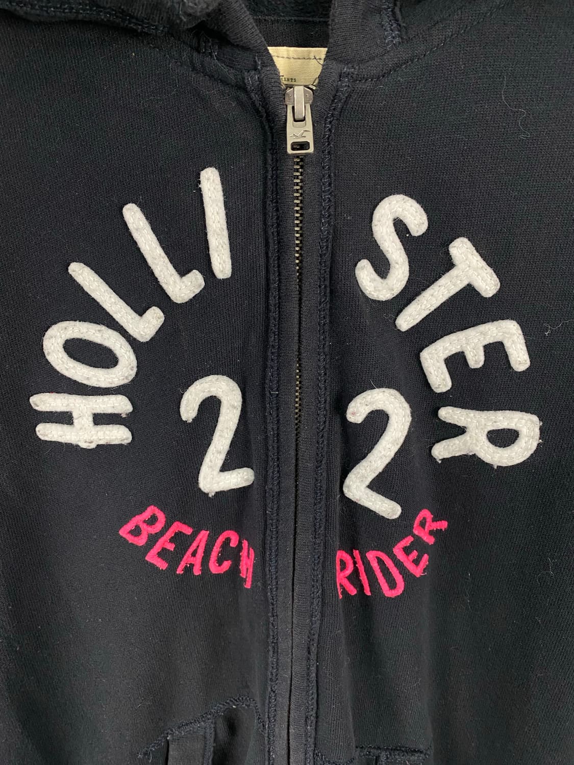 홀리스터 네이비 후드집업 S <548> 상품이미지3