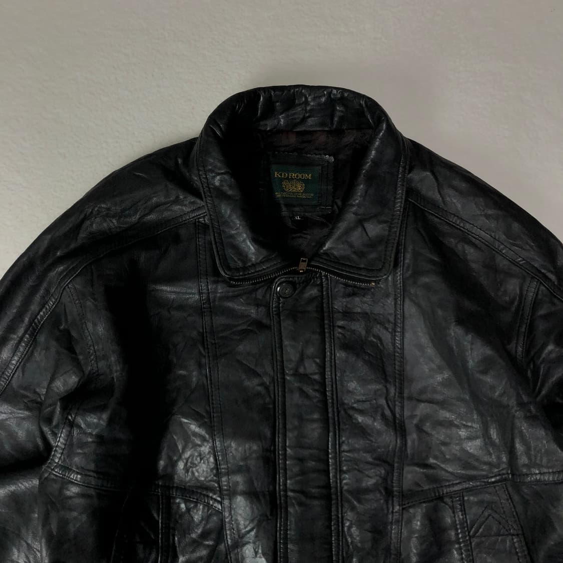 A2 레더 봄버자켓  상품이미지4