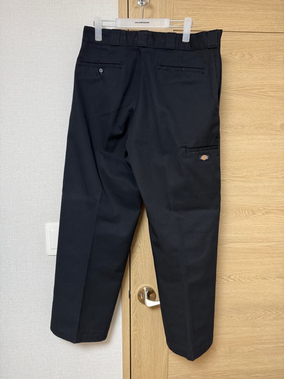 디키즈 더블니 85283 루즈핏 워크팬츠 블랙 36x32 상품이미지2