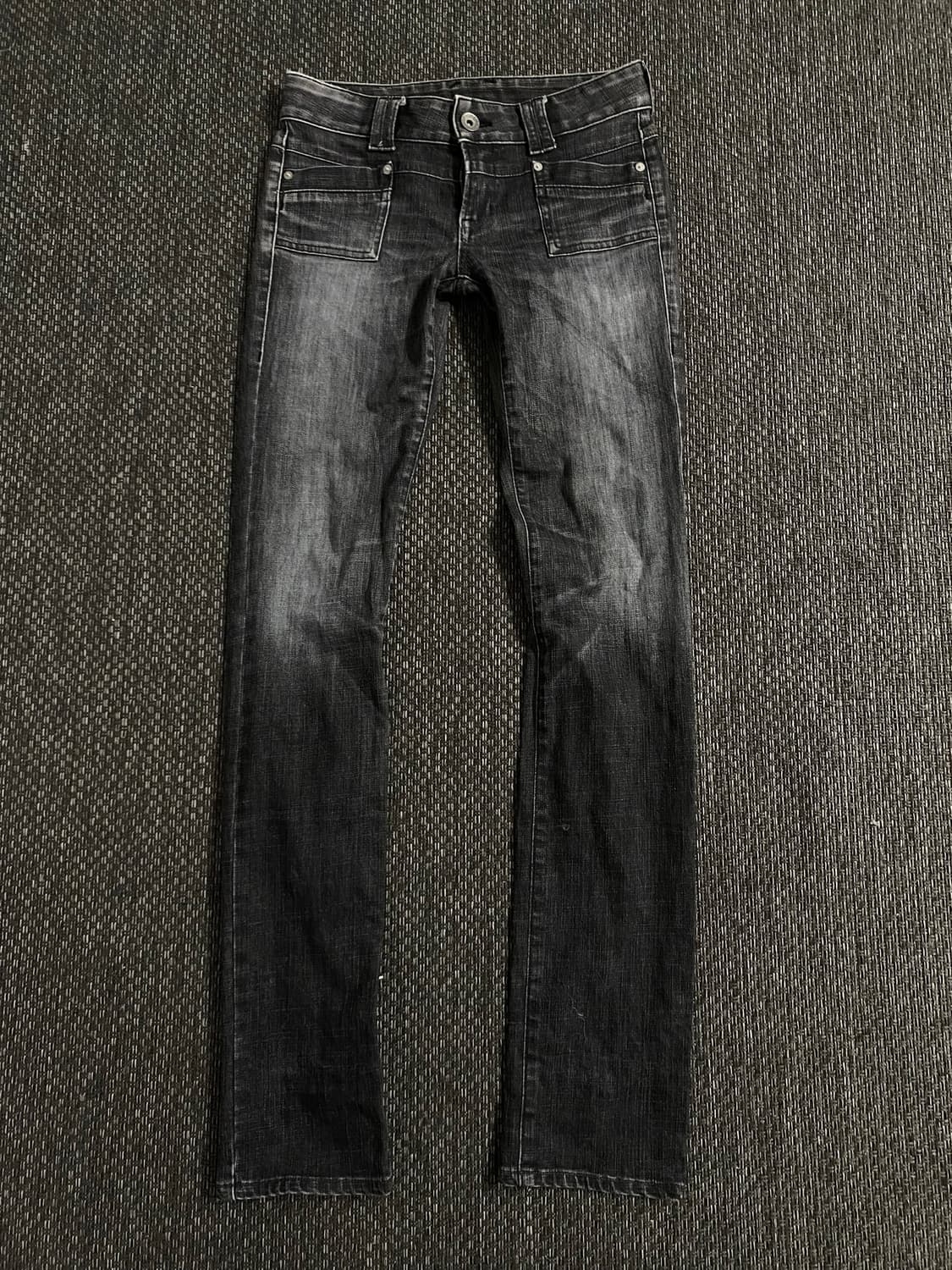 Y2K Mood Cubic Grey Pants 상품이미지1