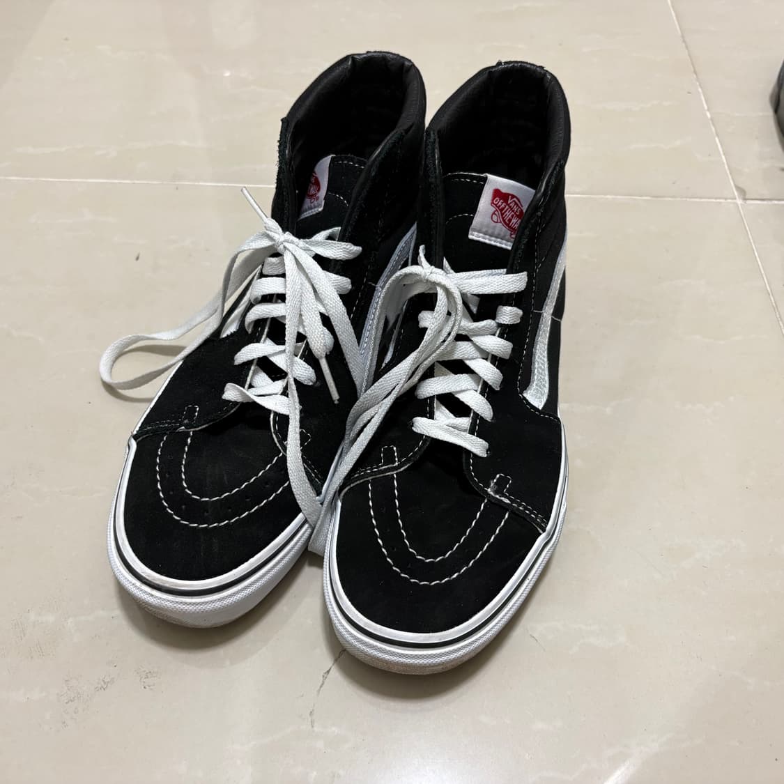 반스 스케이트 하이 블랙 상품이미지1