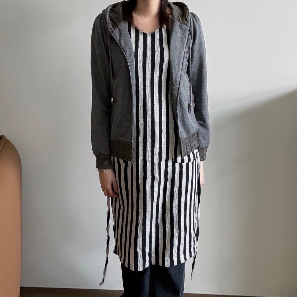 Stripe Knit Dress 상품이미지1