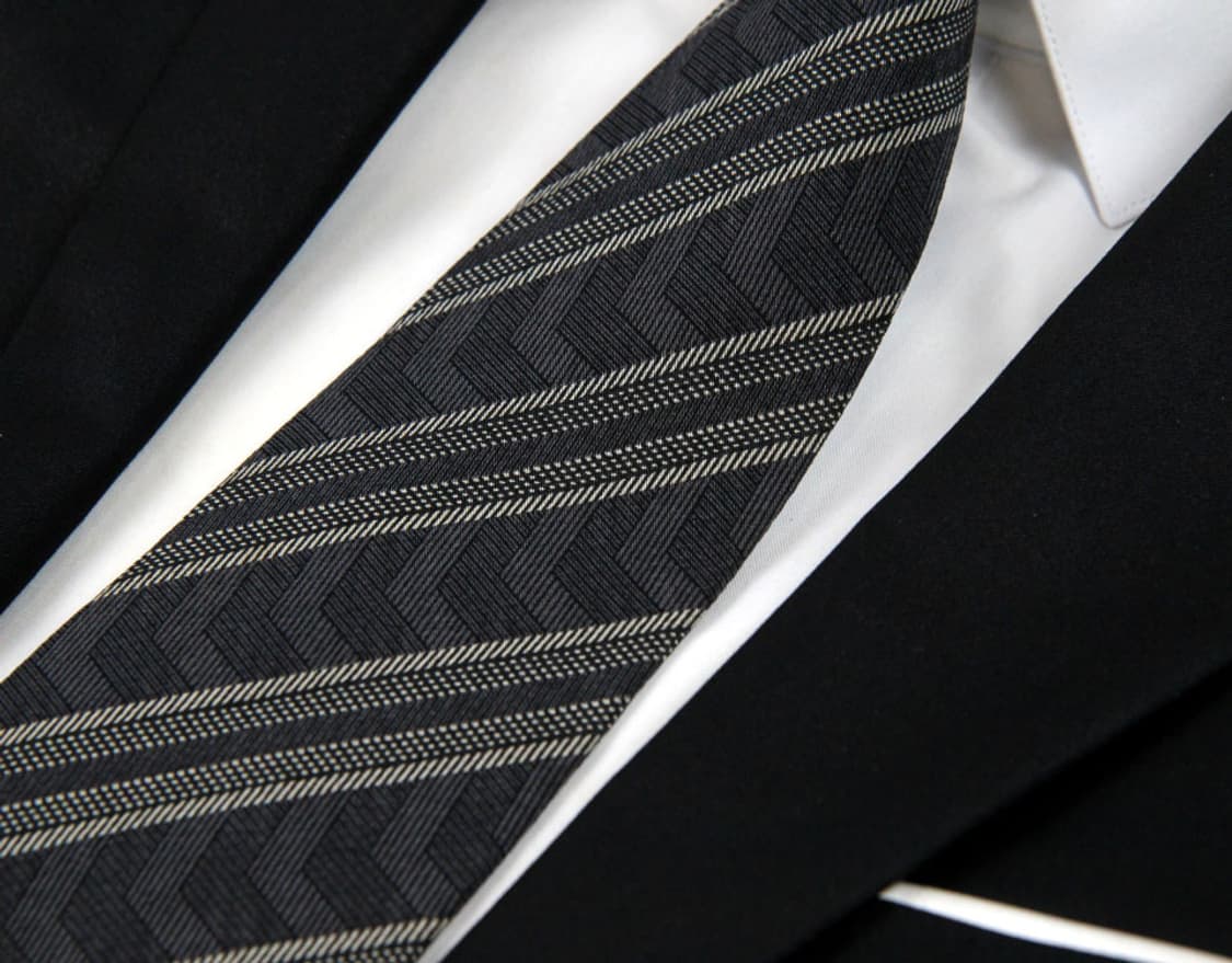 알마니 9.4cm A등급 클래식 남자 명품 넥타이 상품이미지5