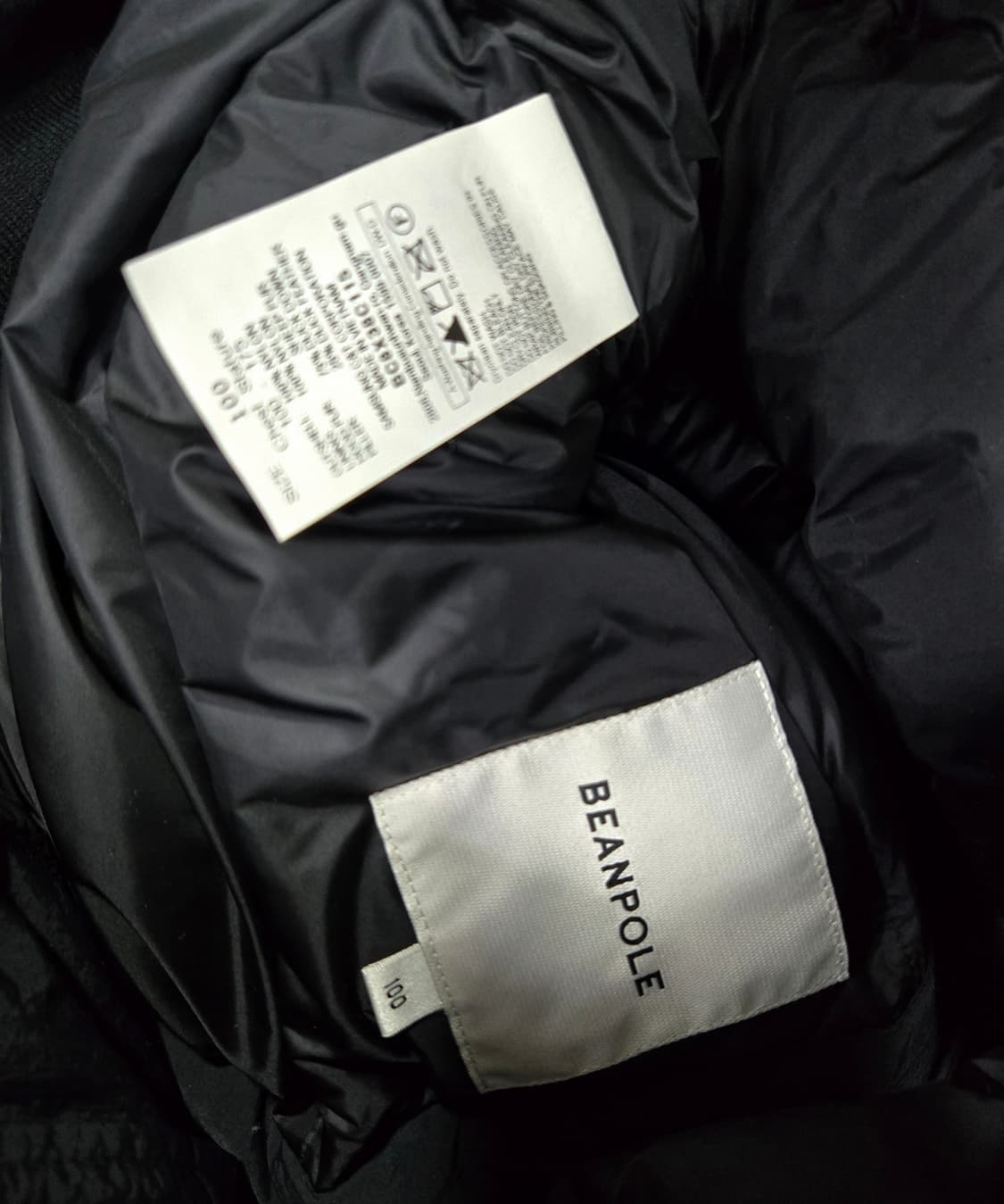 빈폴 BA-1 덕다운 숏패딩 점퍼 100 상품이미지9