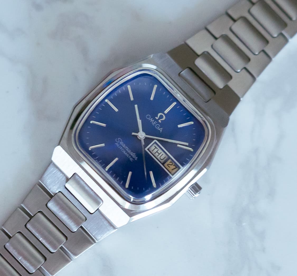 오메가 씨마스터 옥토 청판 뻐뻐시 상위라인 빈티지 오토매틱 시계 상품이미지2