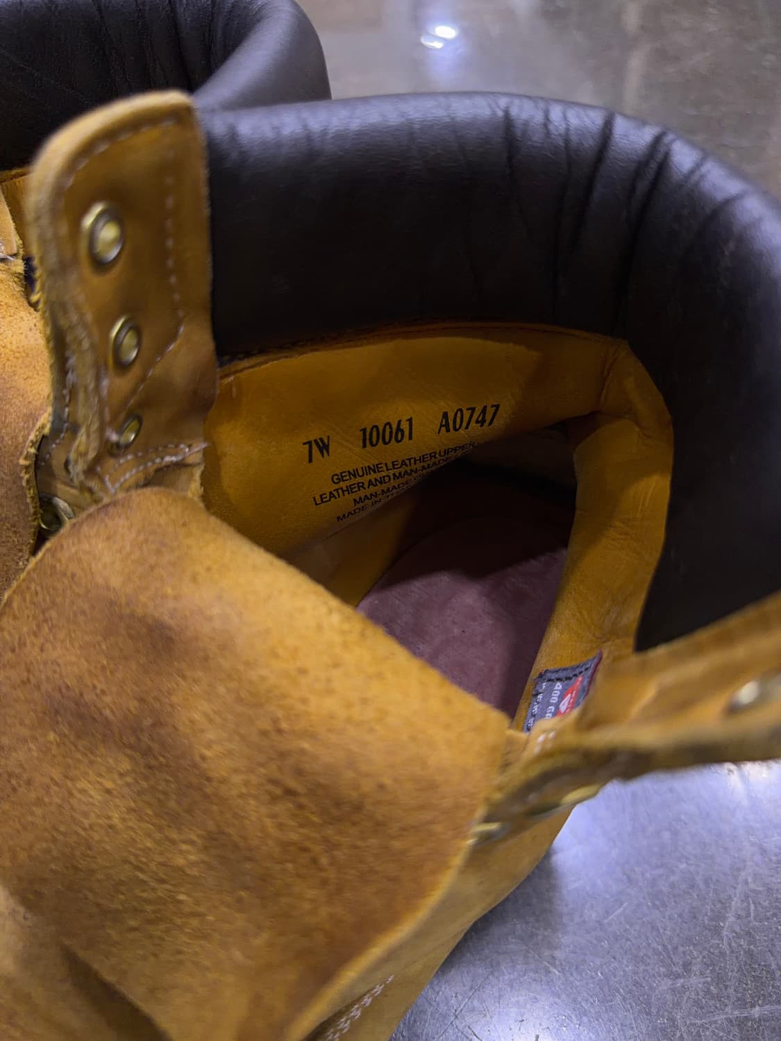 팀버랜드 6인치 워커 부츠 250 상품이미지10