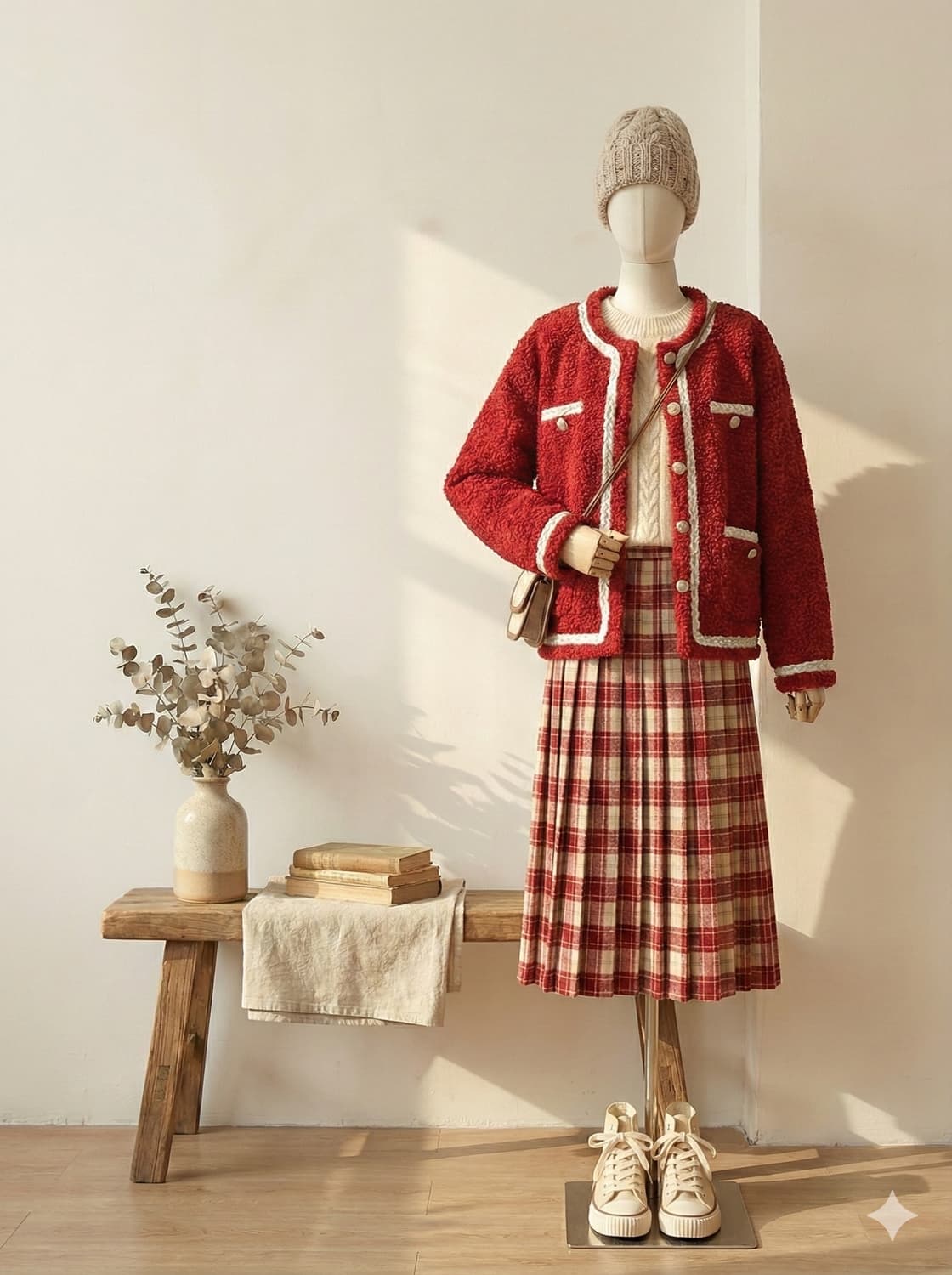 레드 부클레자켓 상품이미지4