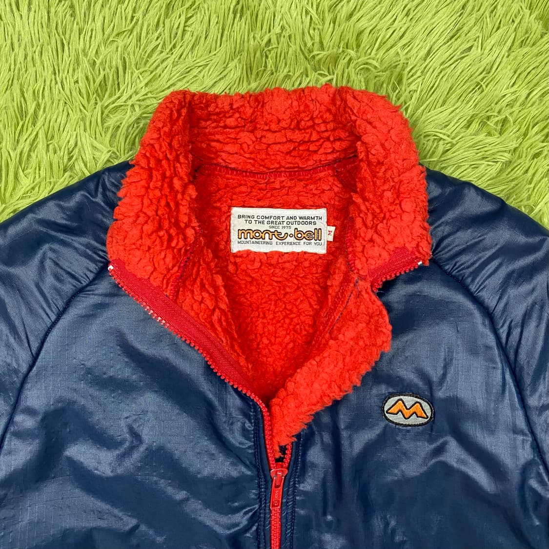 1970s 몽벨 Orlon 플리스 쉐르파 자켓 상품이미지6