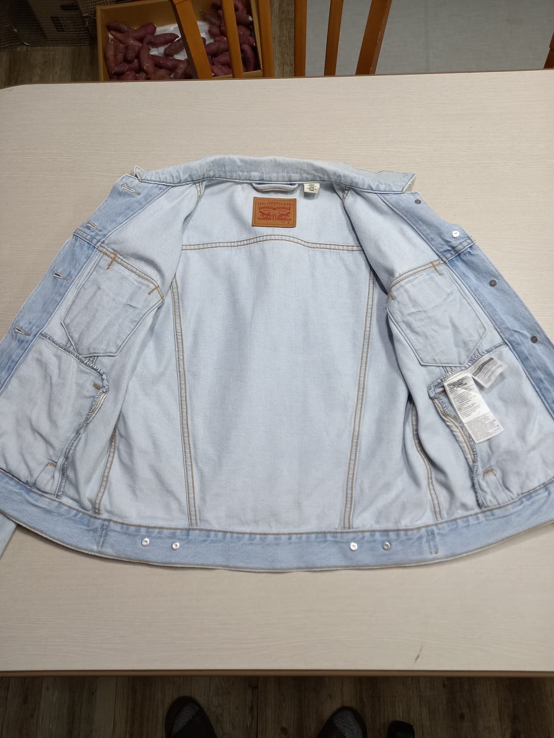 M90 리바이스29944 데님자켓 연청 M-06 상품이미지5