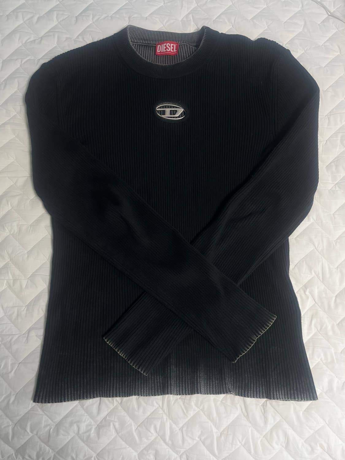 디젤kdarin니트롱슬리브크루넥셔츠 상품이미지1