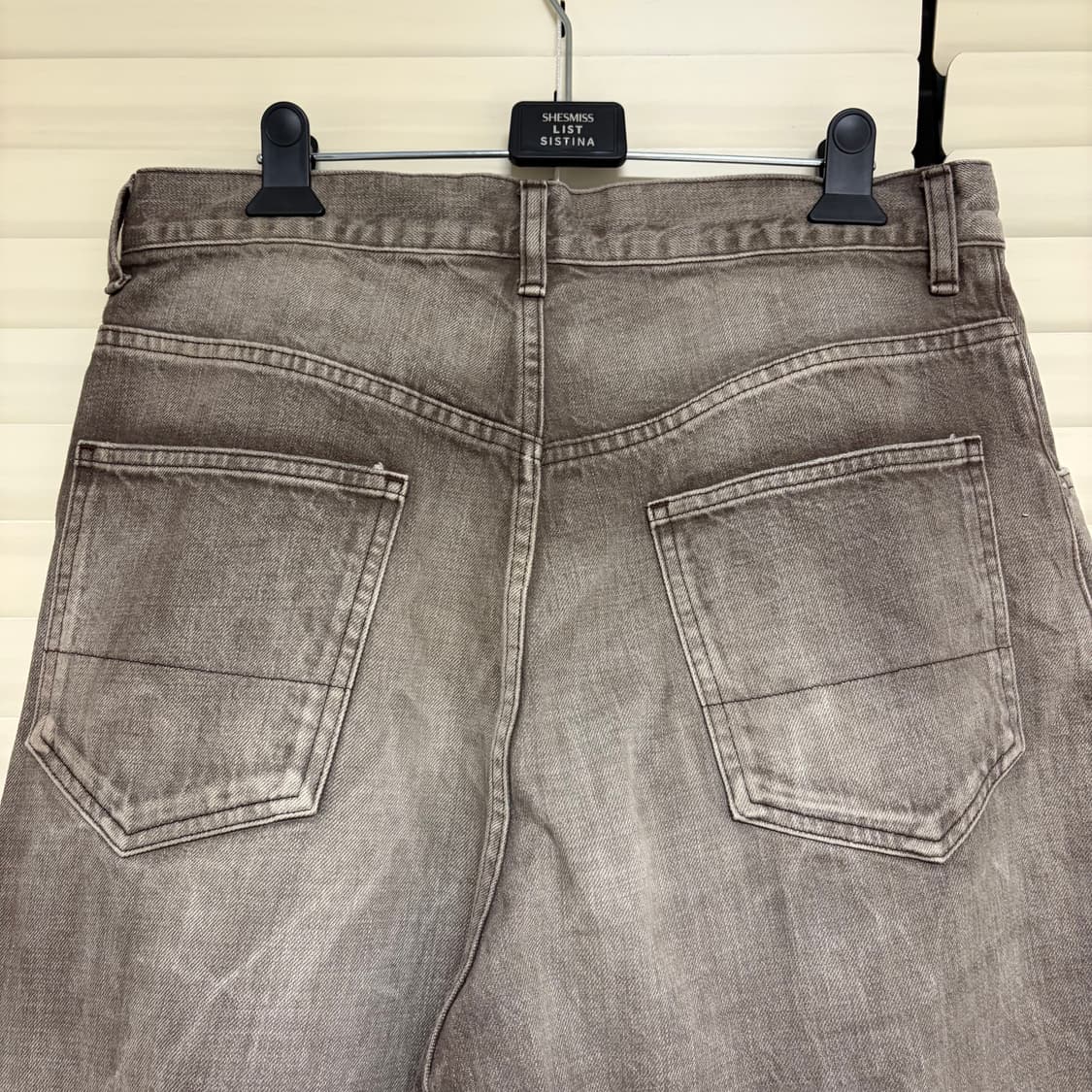 안셀름 25fw Ancellm AGING01 에이징 데님 페인터 팬츠 2 상품이미지8