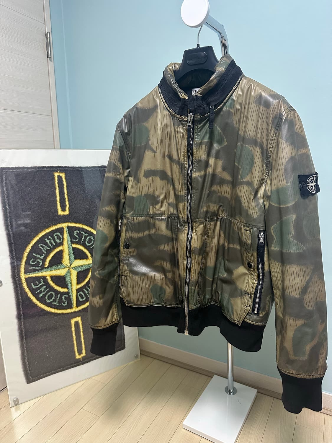 스톤아일랜드 AW10 카모플라쥬 아이스 자켓 XL 매장택 상품이미지1