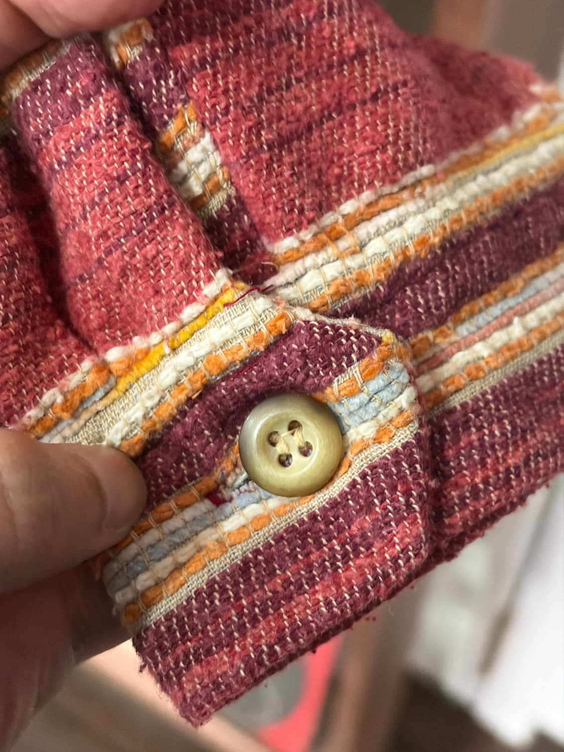 J53 슈가케인 케이블 스트라이프 긴팔 셔츠 상품이미지3