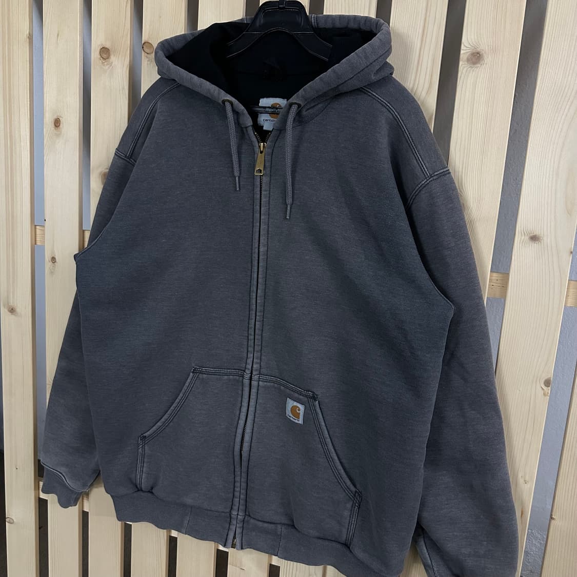 (L) 칼하트 써멀 후드집업 상품이미지2