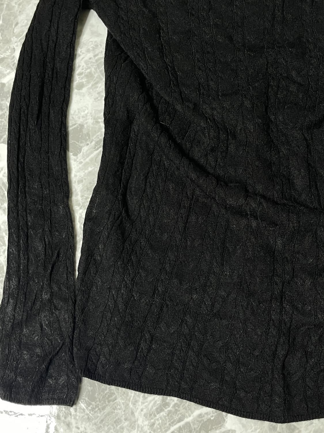 Azul v neck long sleeve knit 상품이미지5