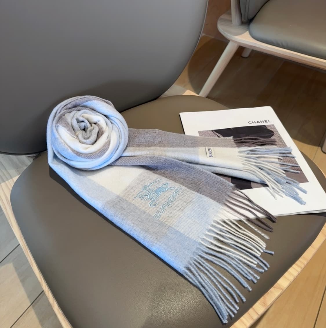 버버리 리버서블 스카프 100% 램스울
 상품이미지5