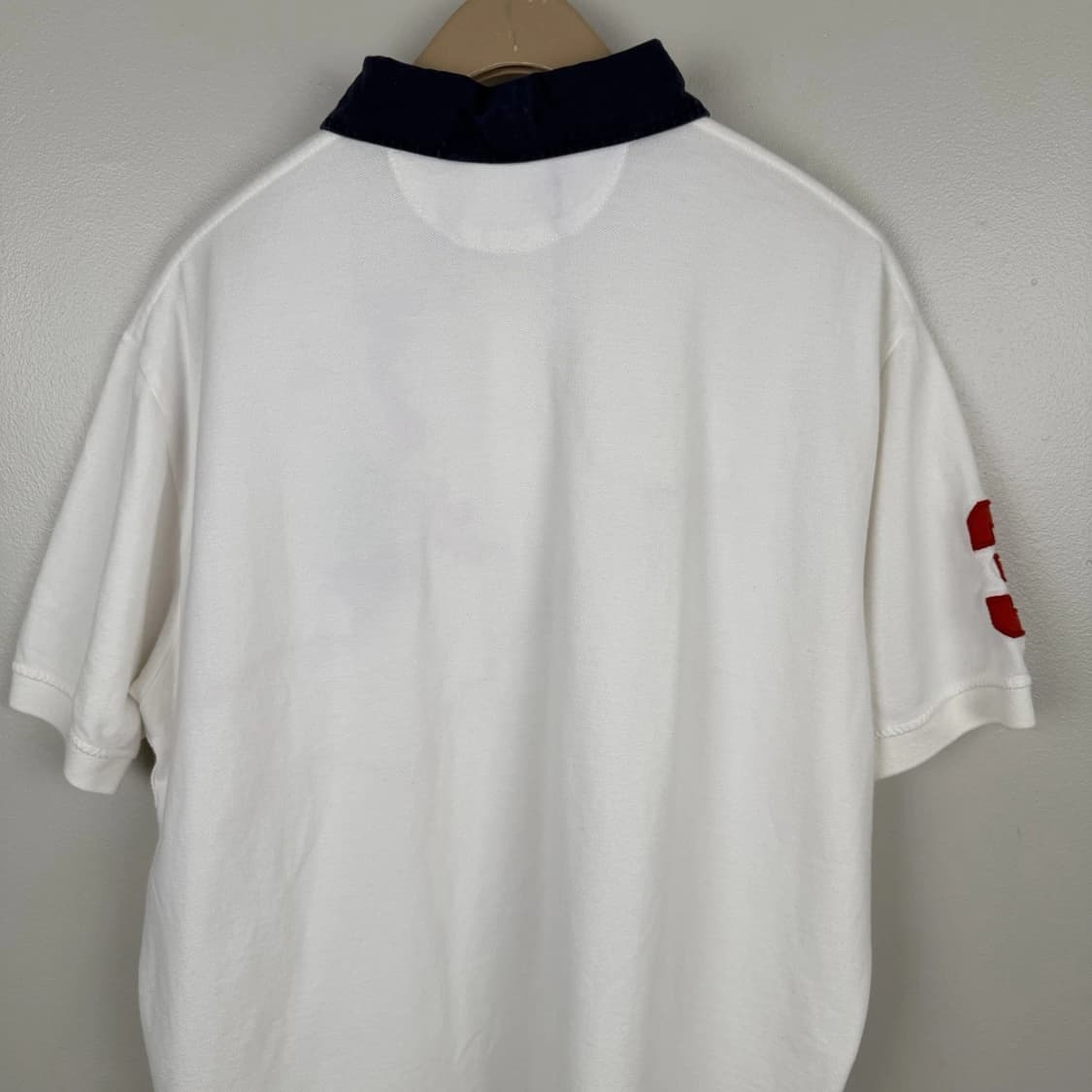 폴로 랄프로렌 빅포니 카라티 화이트 네이비 상품이미지10