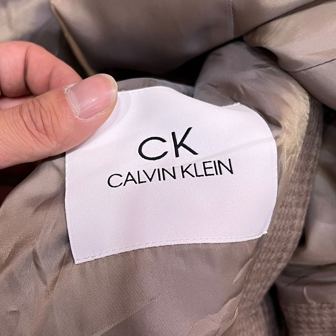  캘빈클라인 체크 맥코트 y13867 상품이미지7