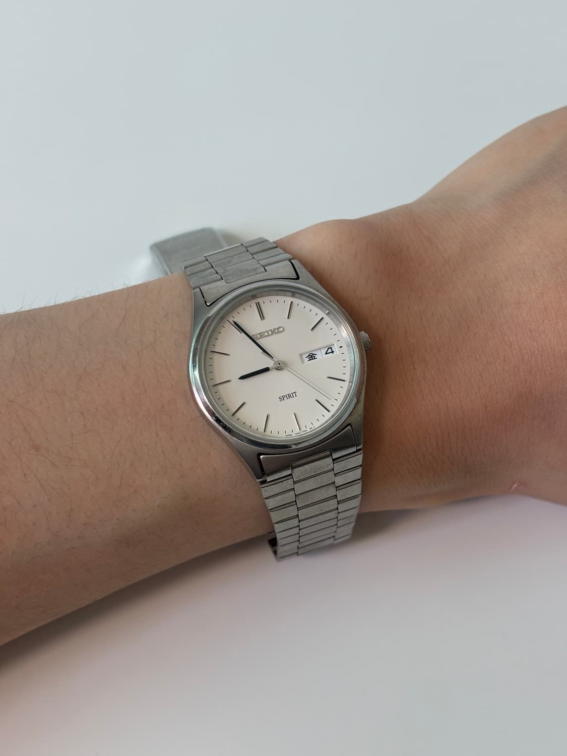 1990s Spirit Bar Index Silver Quartz 상품이미지8