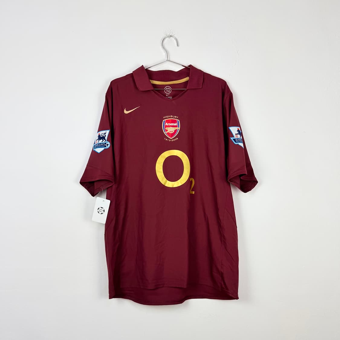 05-06 아스날 홈 하이버리 앙리 유니폼 상품이미지4