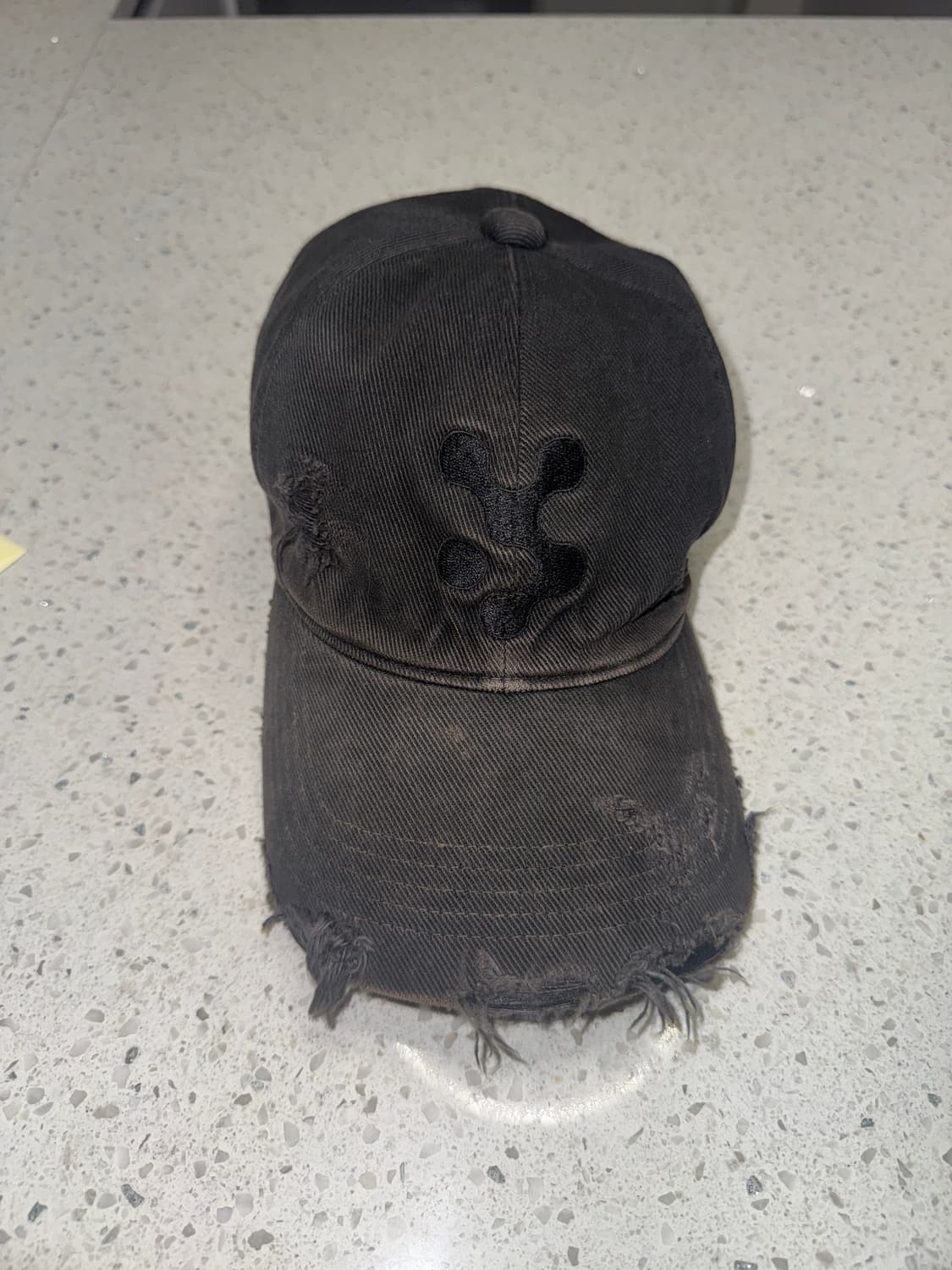 vujade destroyed pl denim hat 상품이미지2