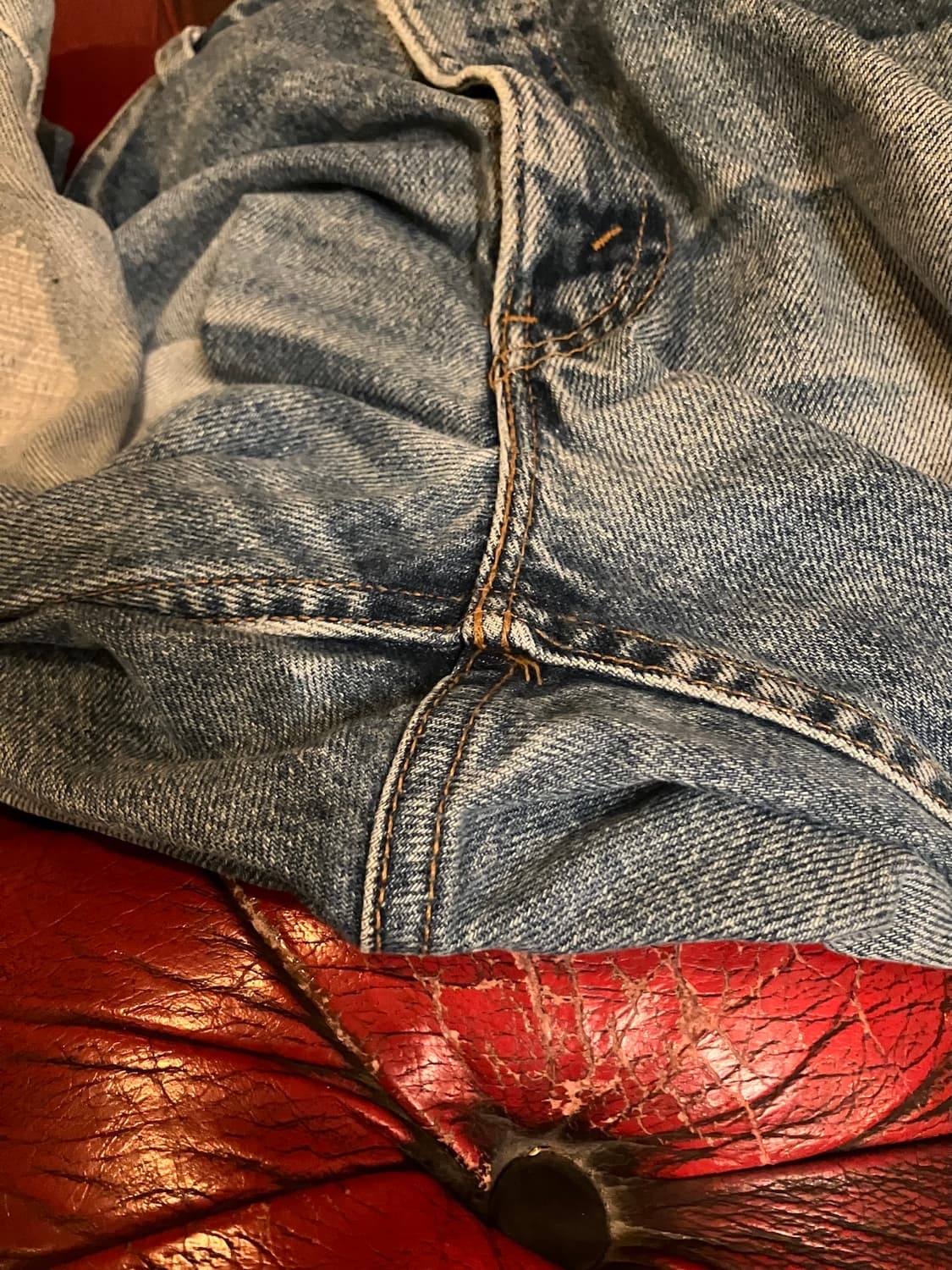 90s USA 빈티지 리바이스 517 부츠컷 데님 팬츠 상품이미지8