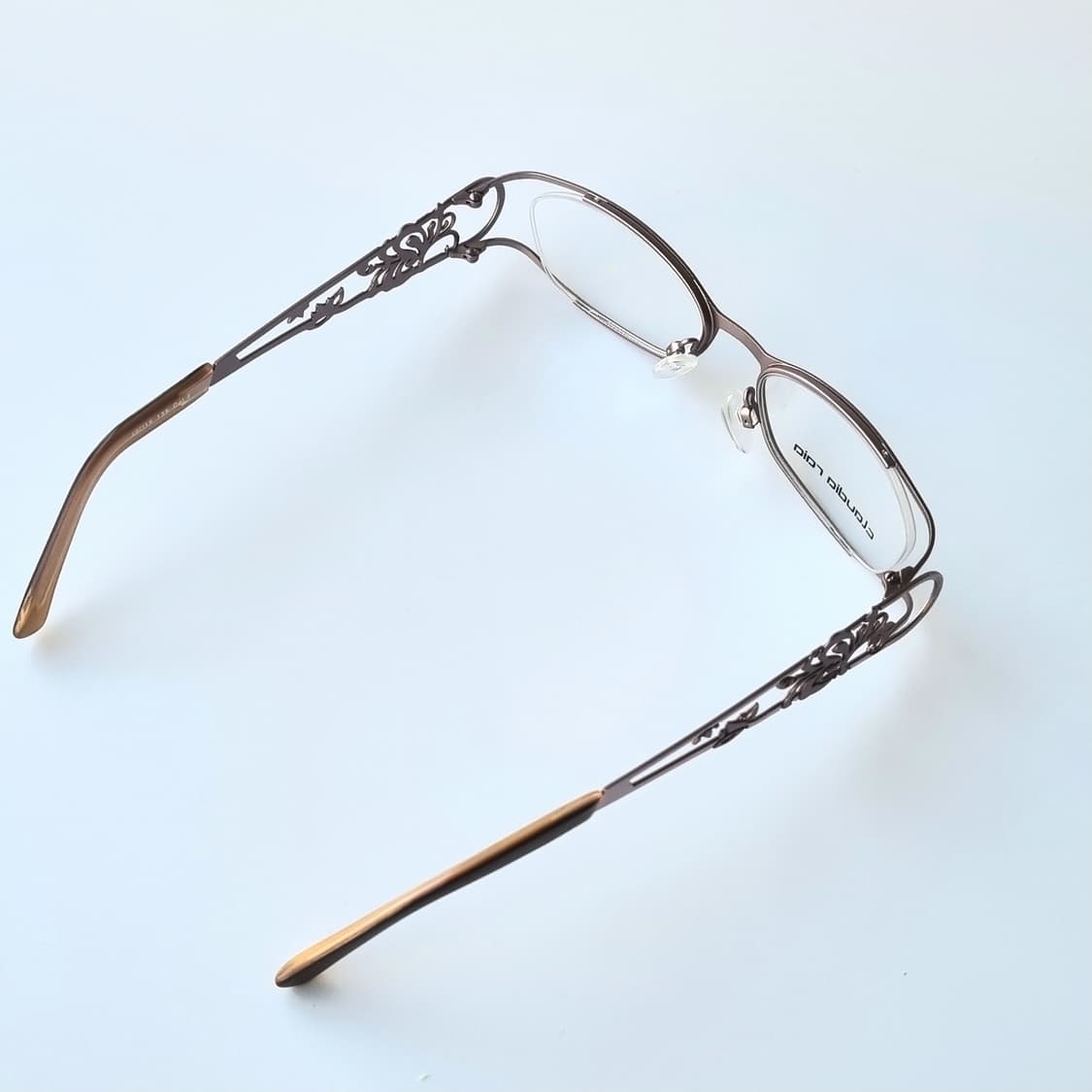 데드스탁 긱시크 플로럴 옆반무테 안경테 585 상품이미지5