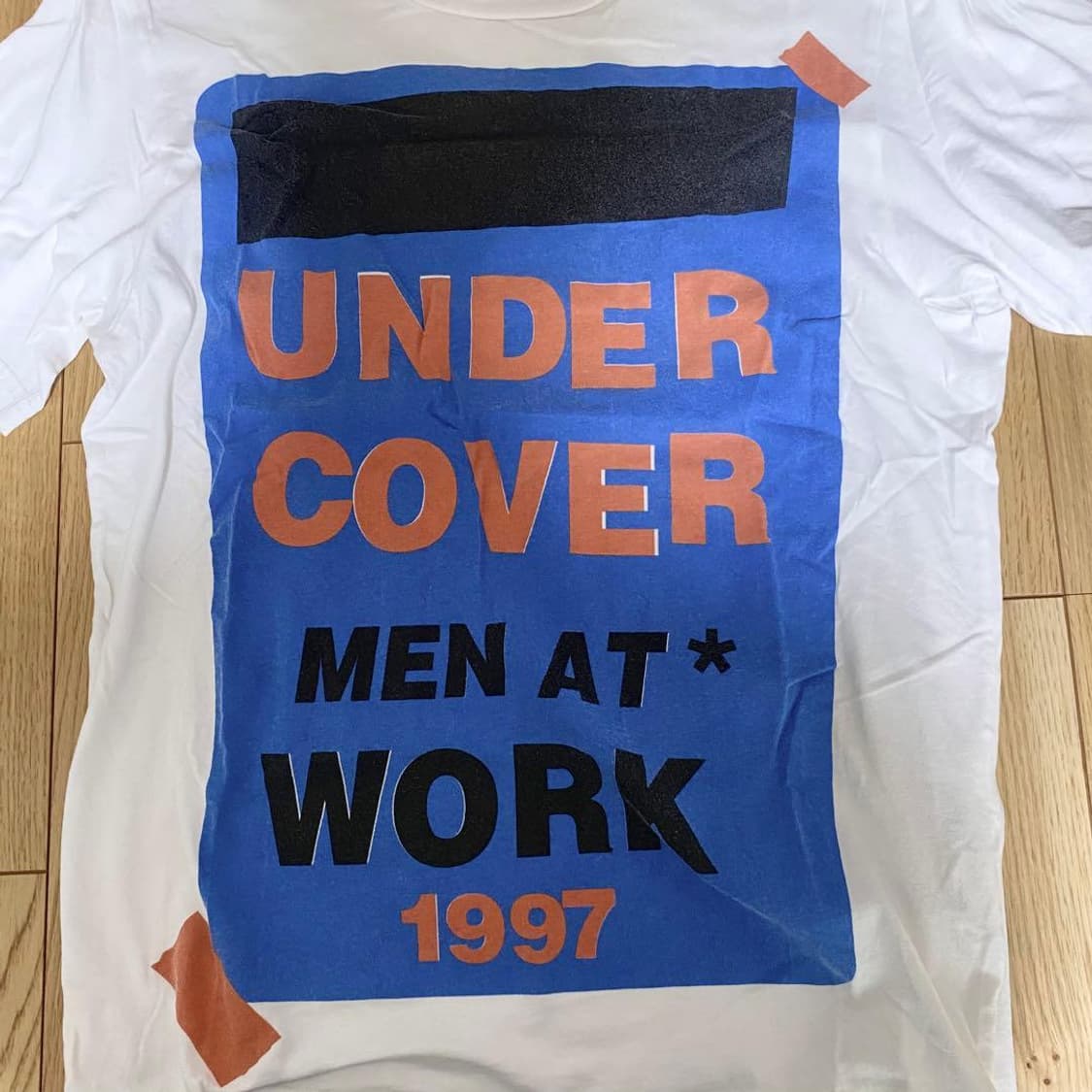 언더커버 에레반트기 MEN AT WORK 1997 티셔츠 상품이미지2