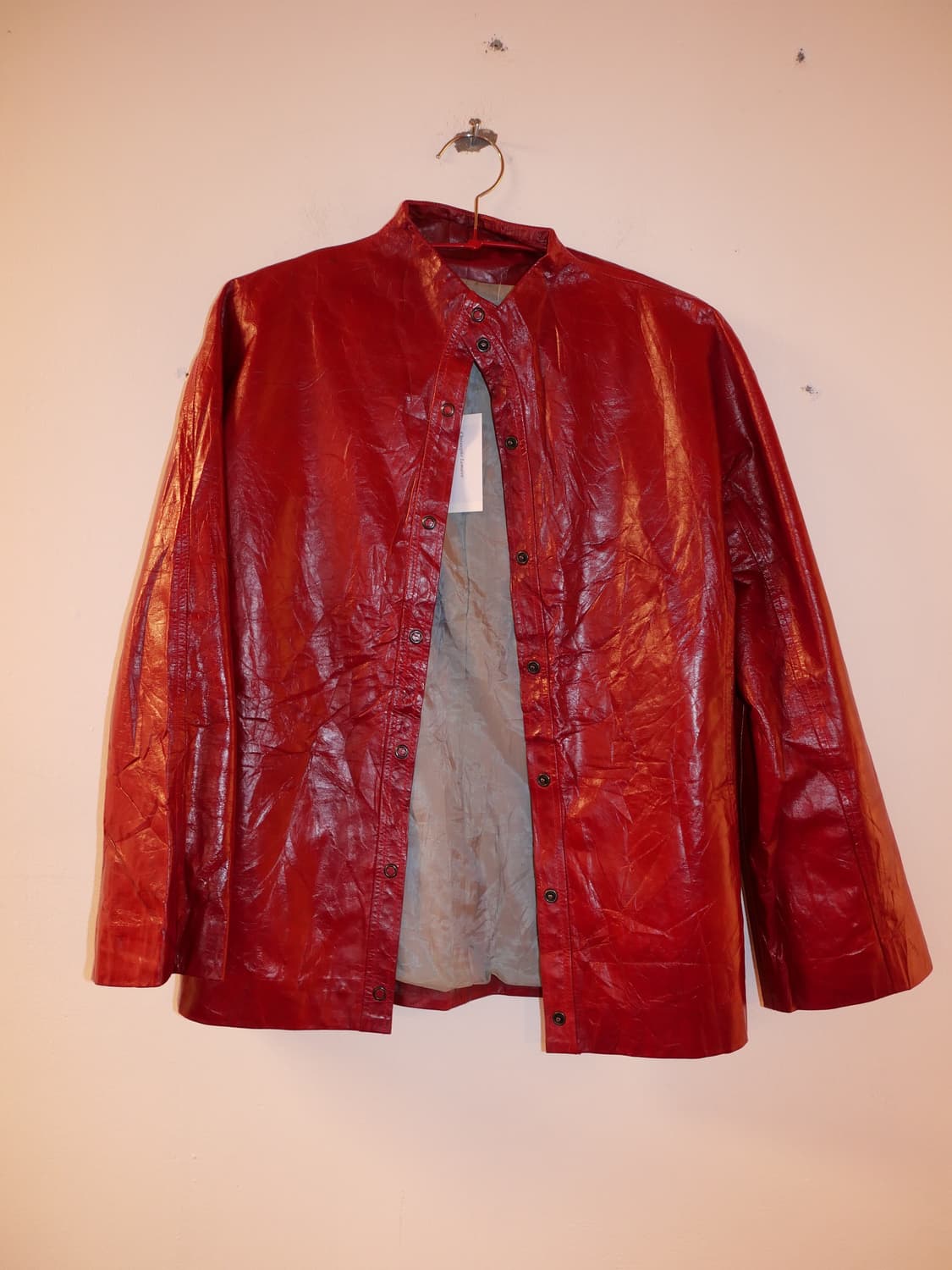 Christophe Lemaire early 2000s leather j 상품이미지1
