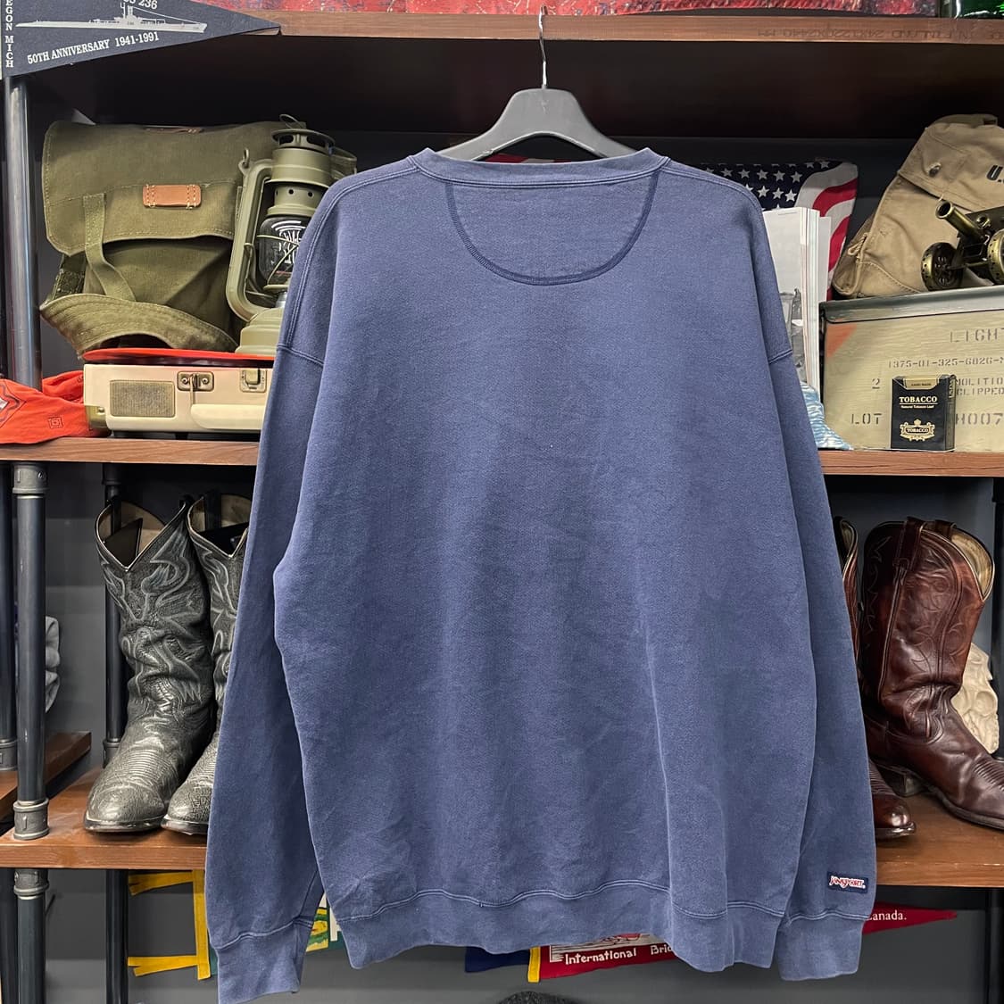 90s 잔스포츠 칼리지 세인트 캐서린 스펠 아웃 맨투맨 스웻셔츠 N108 상품이미지2