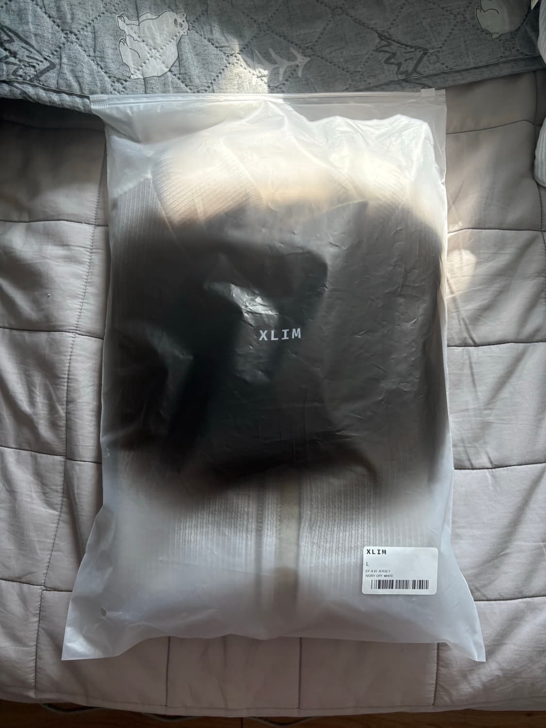 Xlim ep9 아이보리 저지 라지 <-> 브라운 교환 상품이미지2