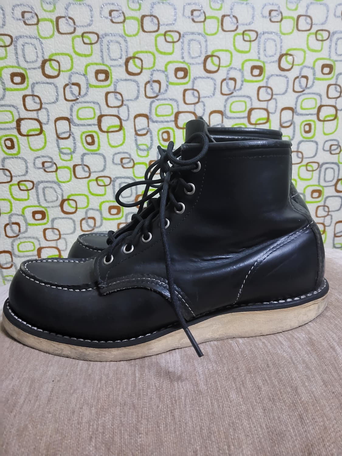 레드윙 목토부츠 블랙 260~265 상품이미지6