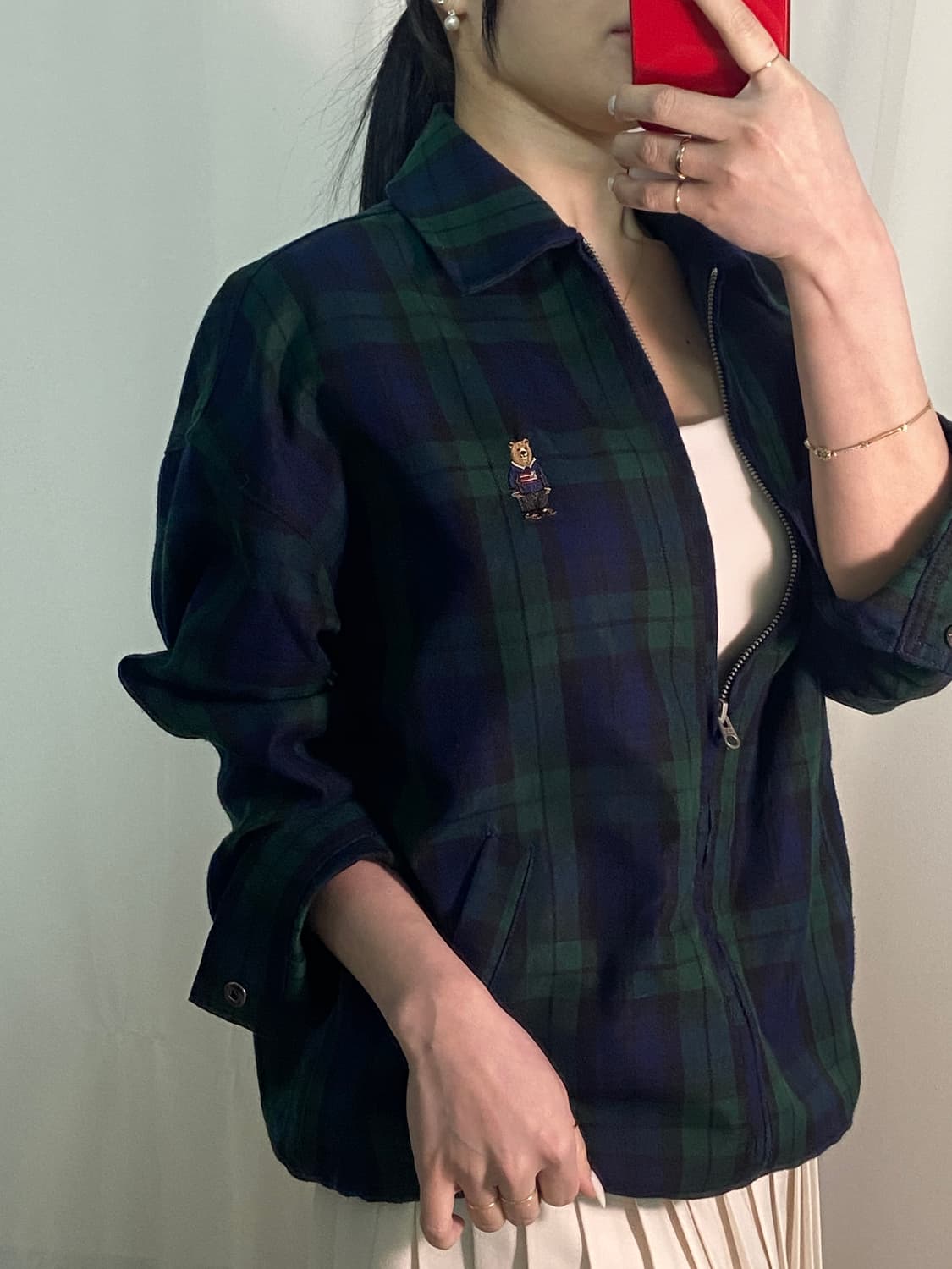 후아유 체크패턴 자켓
 상품이미지3