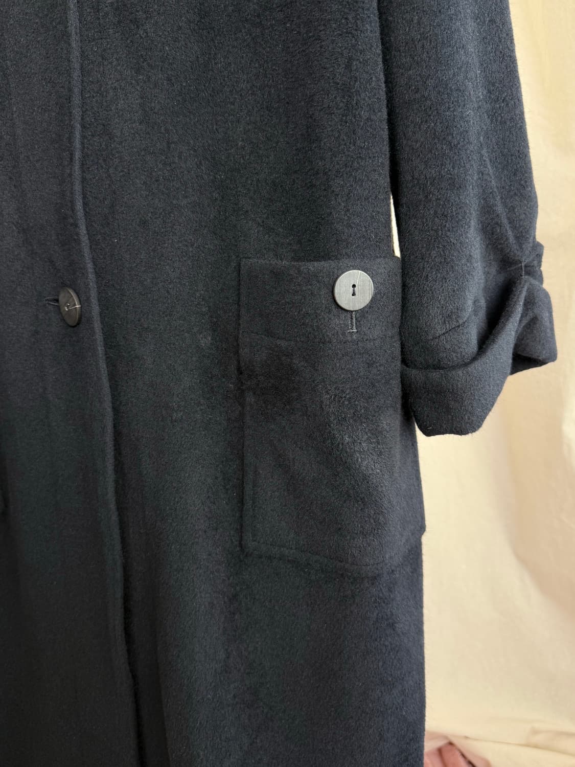 Emchariot 앙고라 오버사이즈 후드 코트 (JPN) 상품이미지9