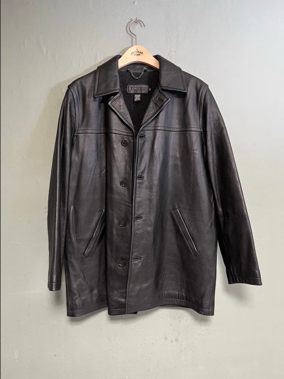 제이크루 레더 카코트 상품이미지2