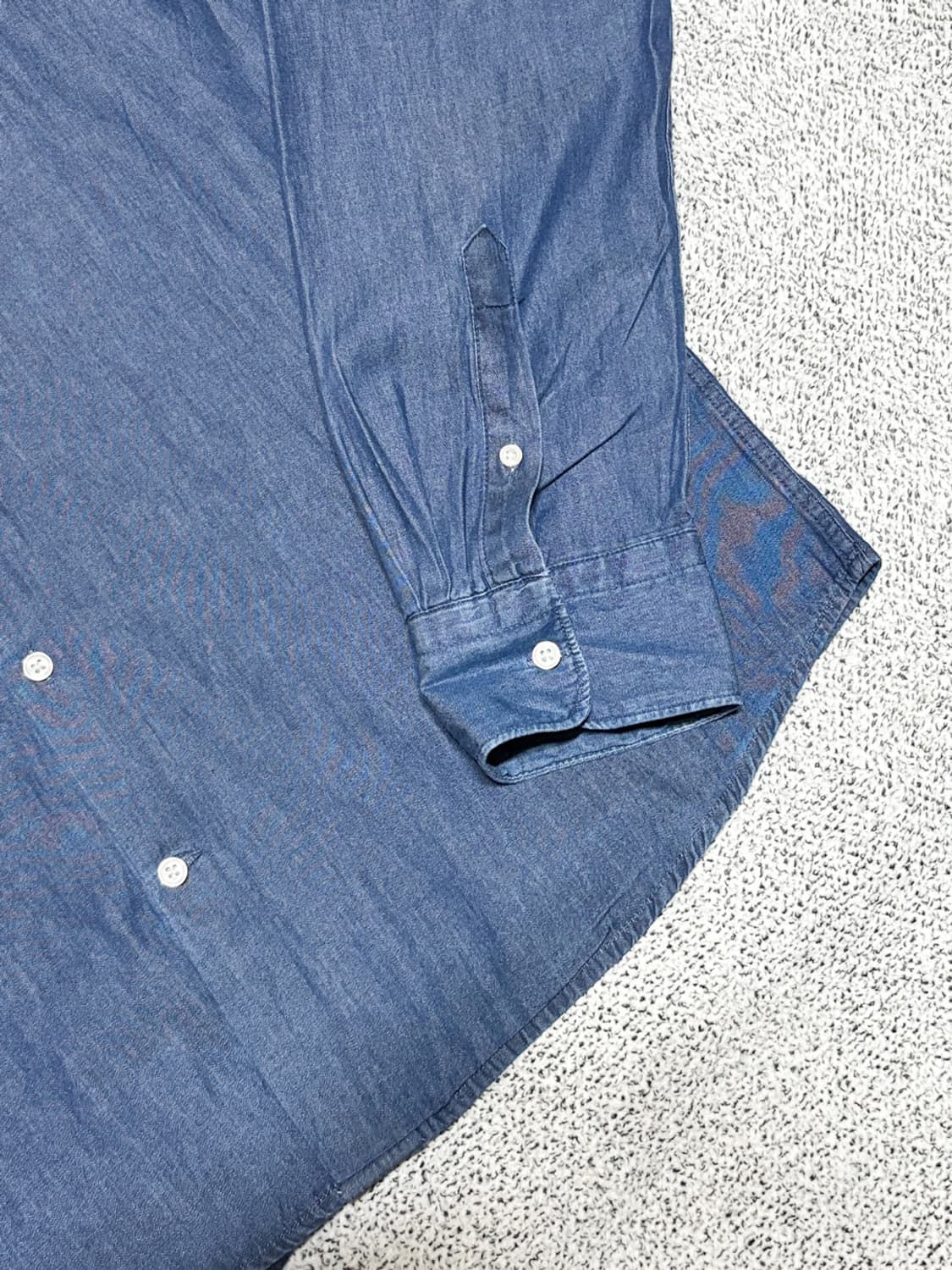 피옴보 PIOMBO 데님 셔츠 상품이미지3