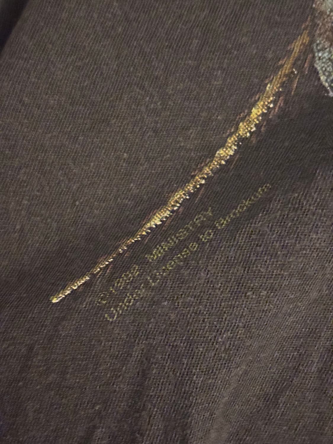 90s 미니스트리 밴드 티셔츠 상품이미지4