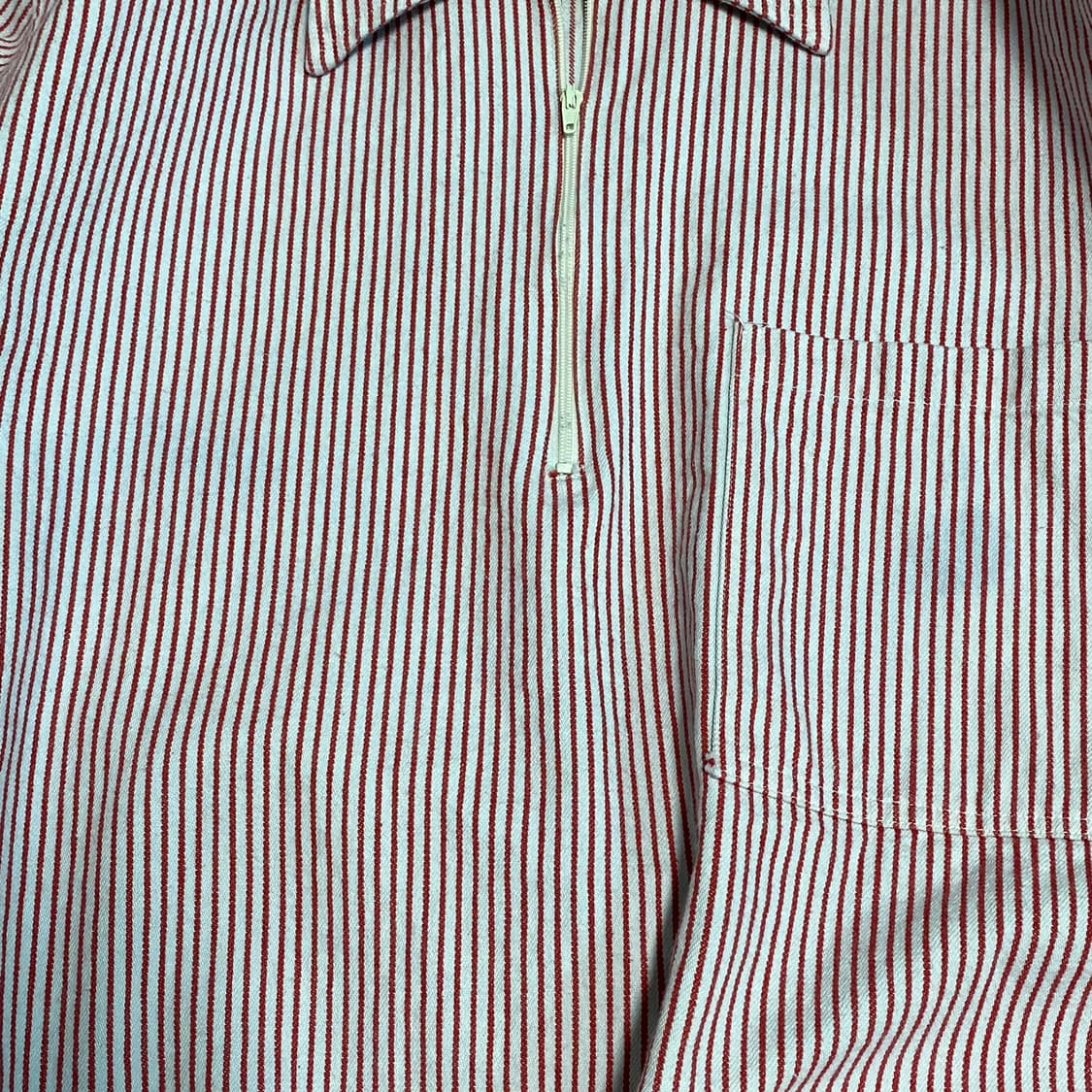 (M-L)JPN 와사비 하프집업 셔츠 상품이미지4