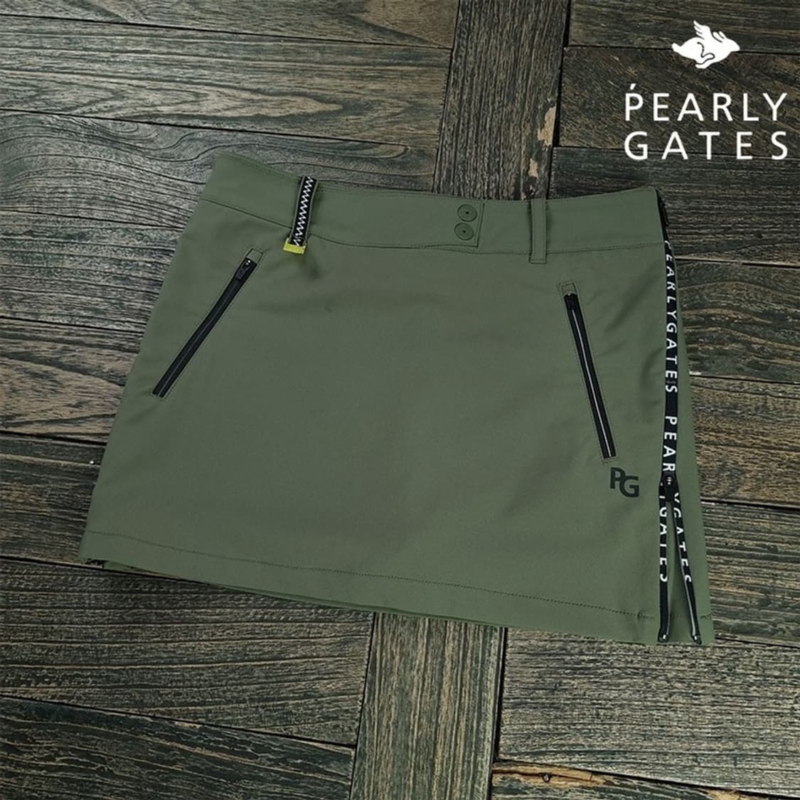 [파리게이츠] 골프 미니스커트 카키 M19077 상품이미지1