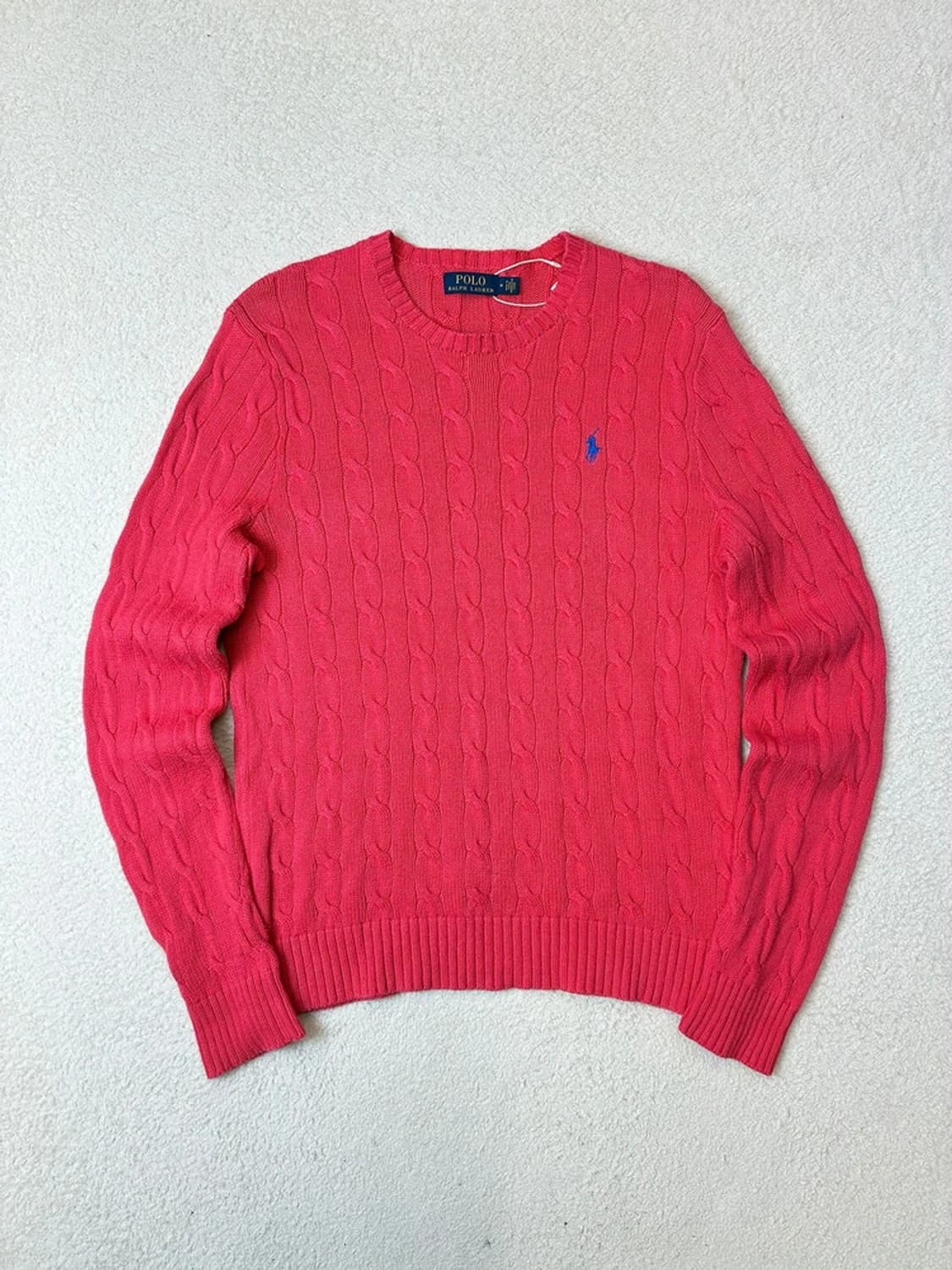 폴로 랄프로렌 케이블 시그니처 로고 니트 PN6204 상품이미지1