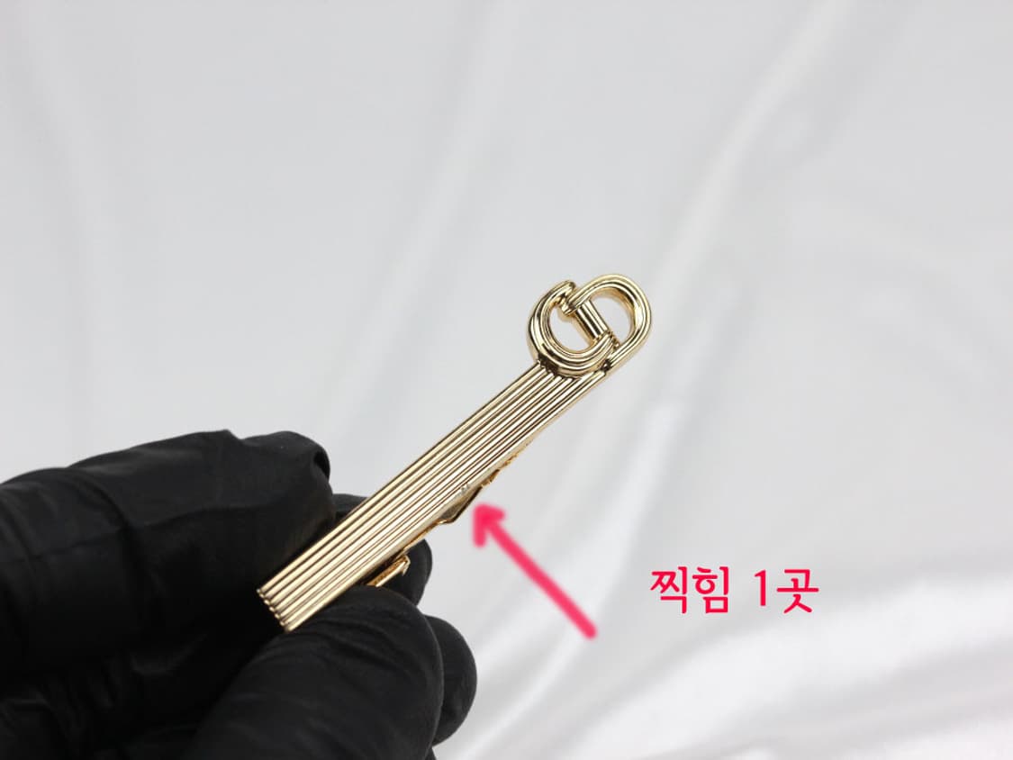 디올 B+등급 5cm CD로고 명품 넥타이핀 상품이미지4