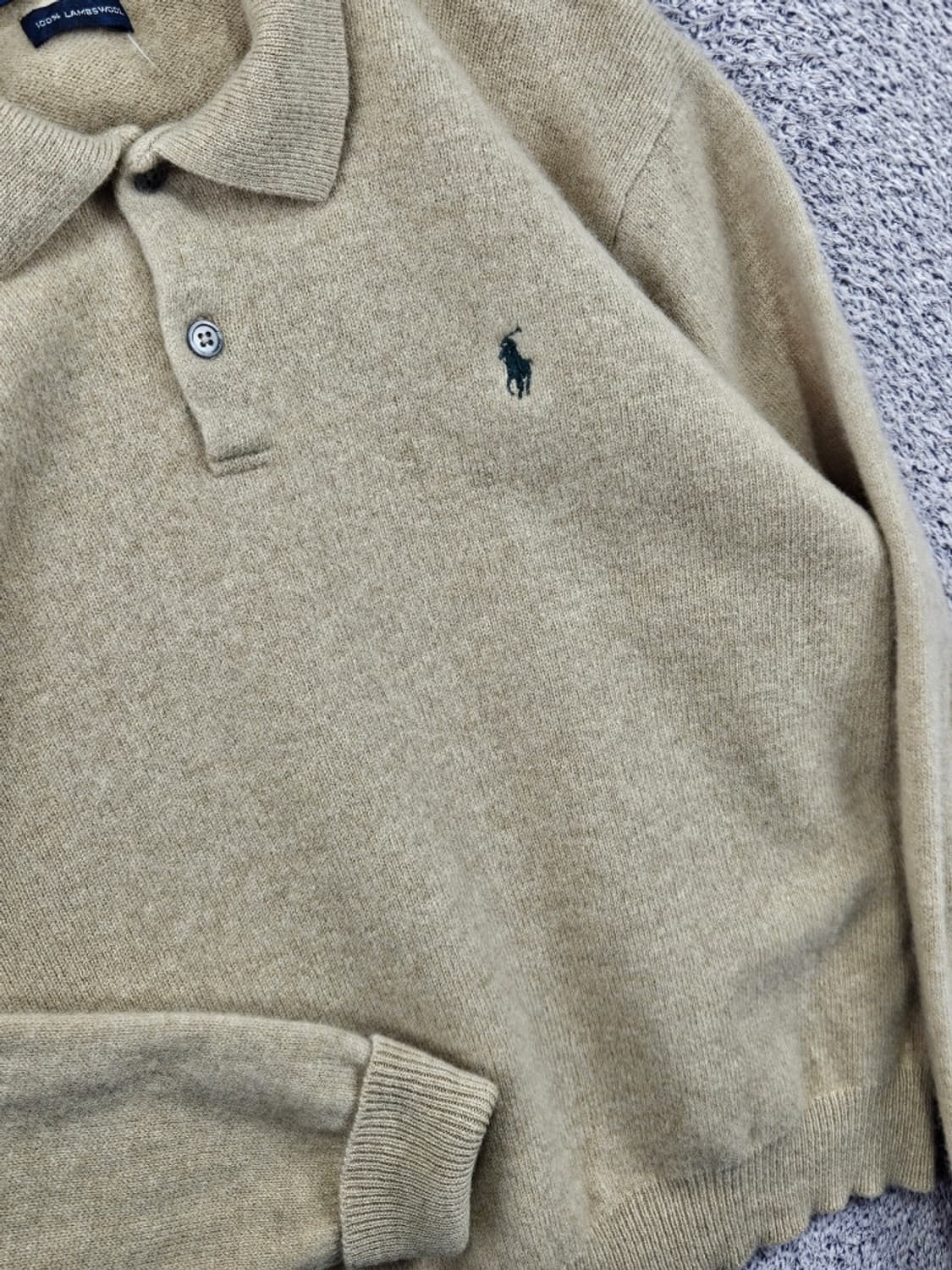 폴로랄프로랜 램스울 카라 니트 스웨터 ( L ) / 11694 상품이미지7