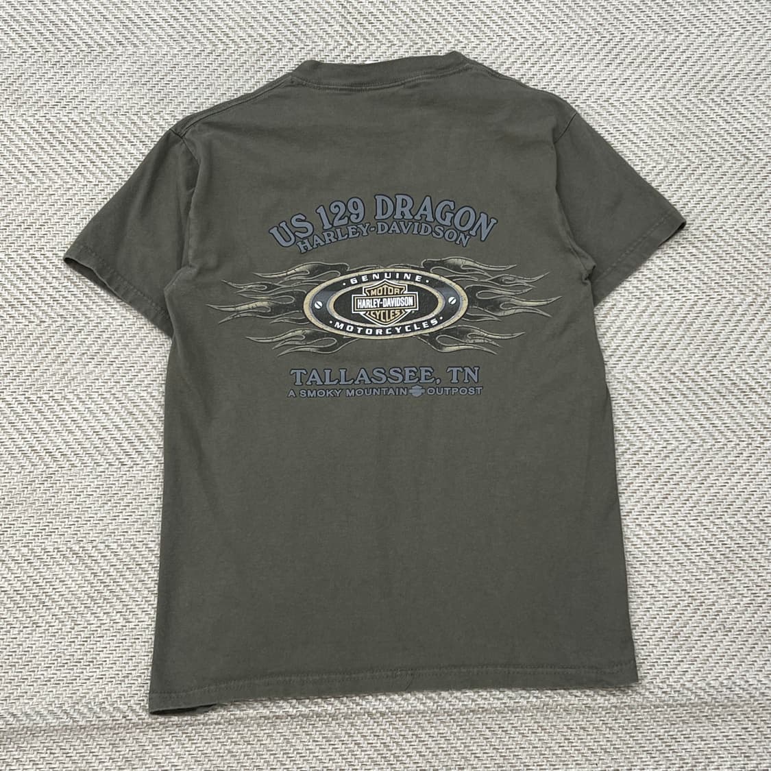 usa 할리데이비슨 헤인즈 반팔티 r3178 상품이미지2