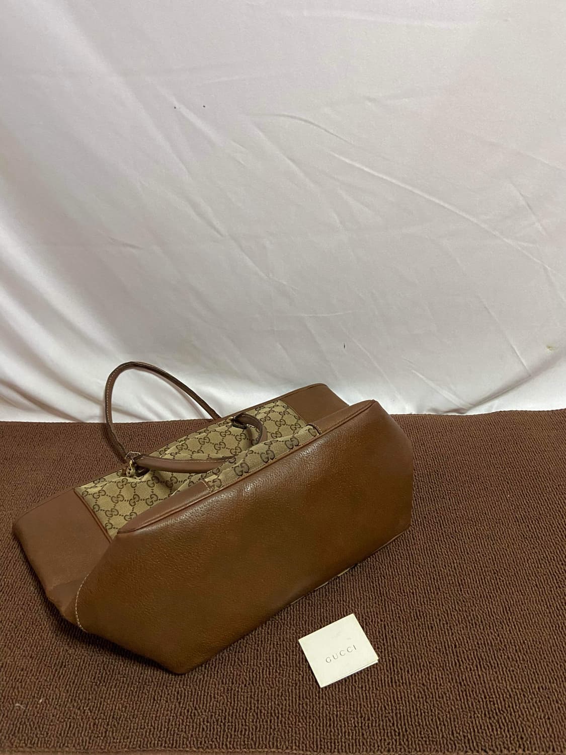 구찌 가죽 자가드 숄더백 상품이미지3