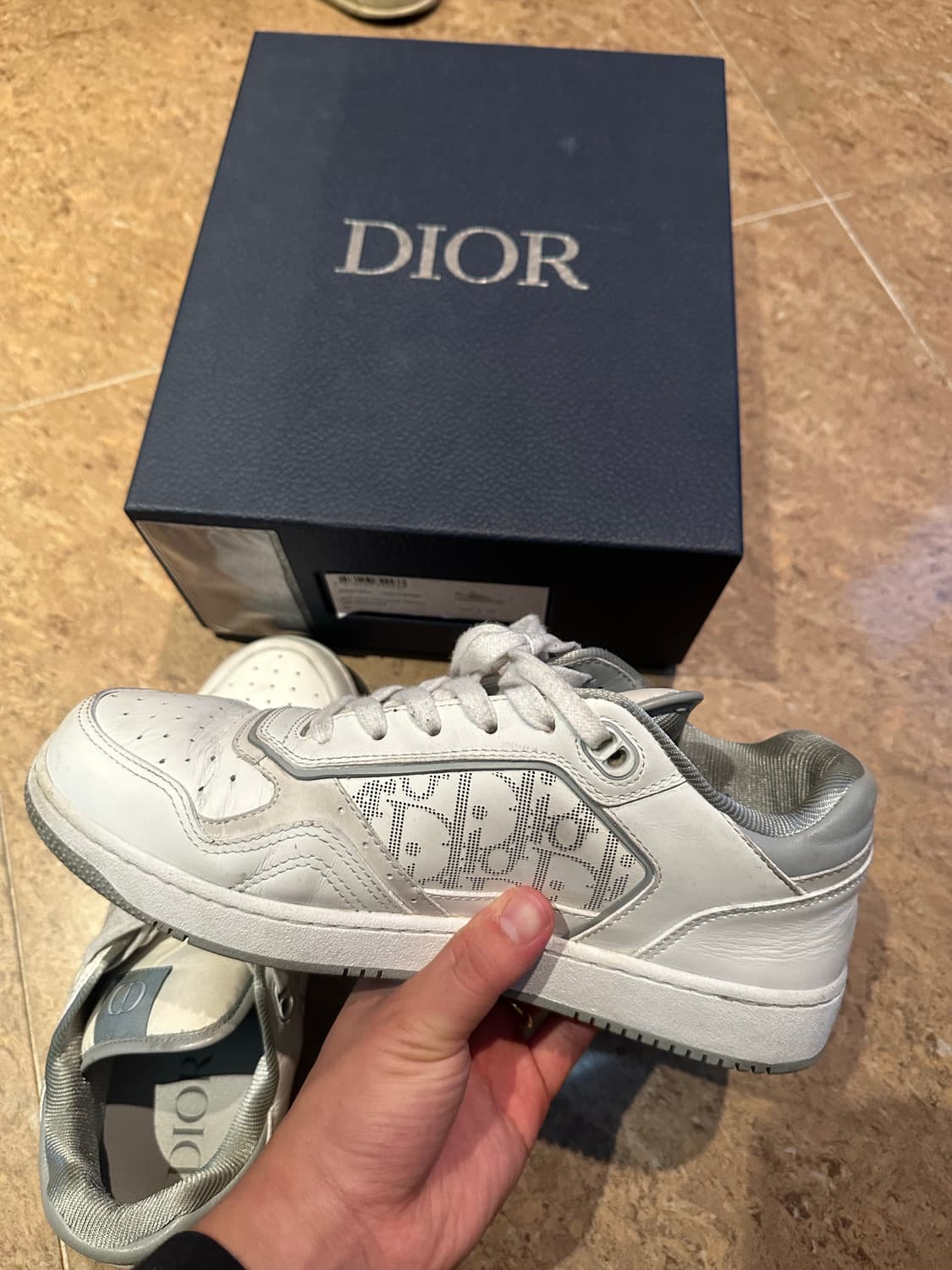 디올 b27 스니커즈 41사이즈(정품) 상품이미지9