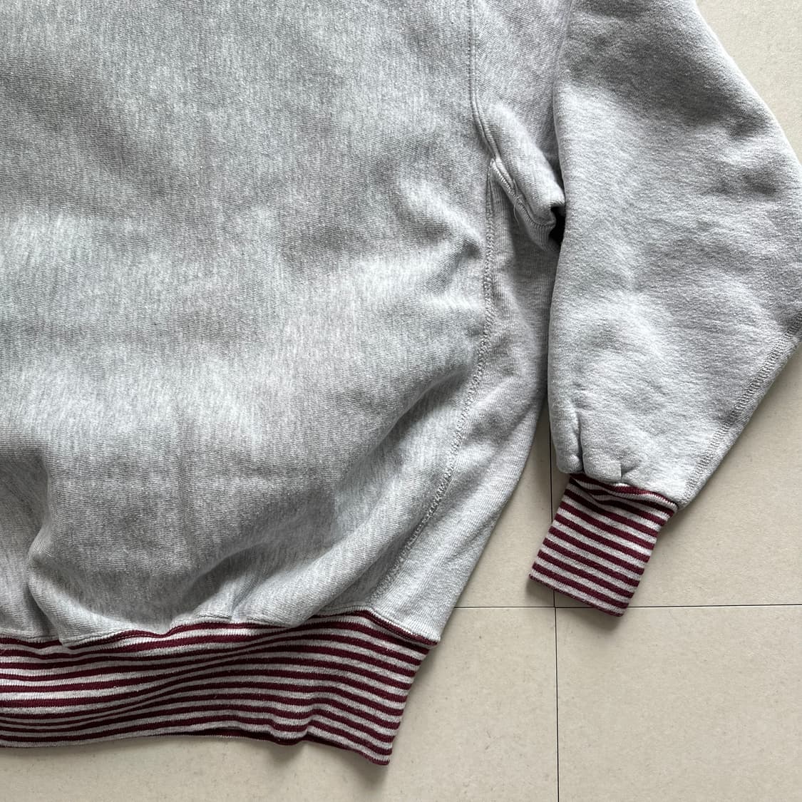 90s USA MVP 리버스위브 볼스테이트 맨투맨 XL 상품이미지8