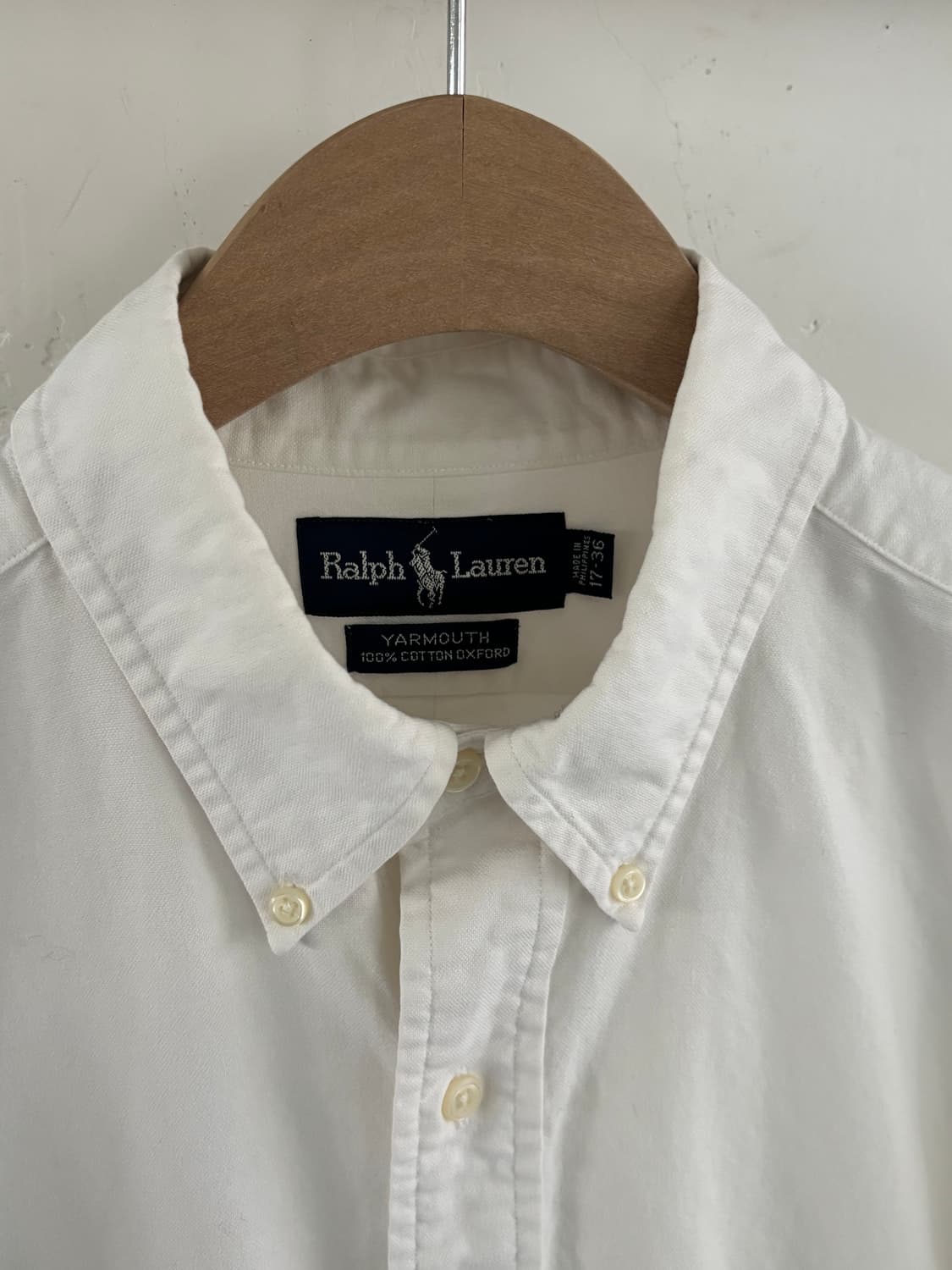 Polo 폴로 랄프로렌 화이트 옥스퍼드 셔츠 상품이미지6
